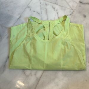 Lululemon yellow tank